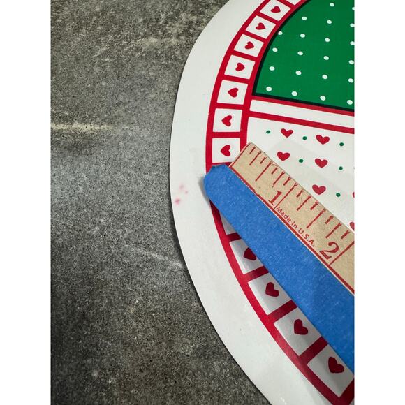 Holiday Vinyl Friends at Christmas Placemats VTG 1988 Franco Bear Cat Dog Goose - Picture 6 of 7